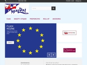 Flaga Unii Europejskiej w ofercie firmy Magdal